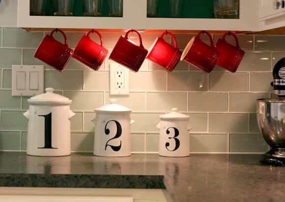 Smart Kitchen Organization Ideas 180 Closet Design Smart Kitchen Organization Ideas 180, Coffee Cup Rack Under Cabinet